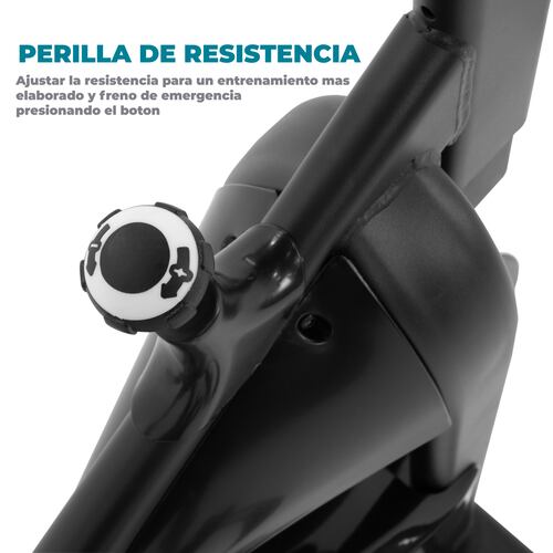 Altera Bicicleta estacionaria fija | Disco de inercia | Monitor multifuncional | Ajustable | Solida | Elegante.