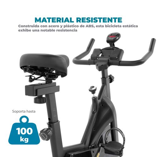 Altera Bicicleta estacionaria fija | Disco de inercia | Monitor multifuncional | Ajustable | Solida | Elegante.