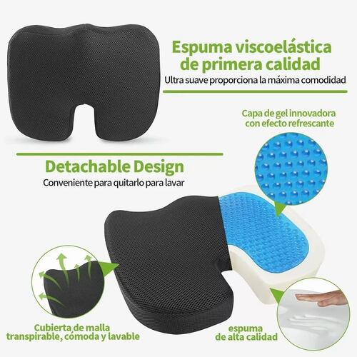 Cojín Para Asiento De Silla De Oficina Para Aliviar El Dolor
