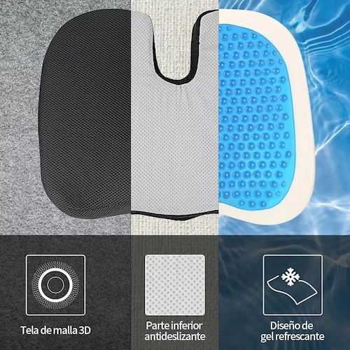 Cojín Para Asiento De Silla De Oficina Para Aliviar El Dolor