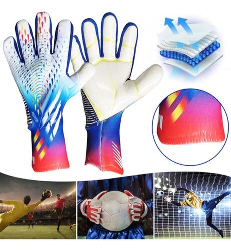 Guantes De Portero De Fútbol Profesional Antidesliz P/adulto talla 9