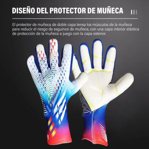 Guantes De Portero De Fútbol Profesional Antidesliz P/adulto talla 9
