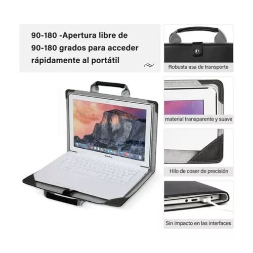 Funda De Laptop Protector Para Laptop Pro13/15.4 Impermeable 13 " negro