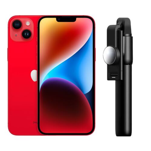 iPhone 14 128GB Rojo CHIP Reacondicionado Grado A + Bastón Bluetooth