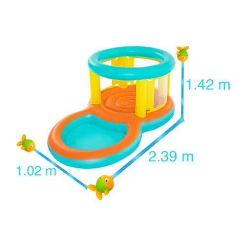 Alberca Con Trampolín Inflable Infantil Bestway Piscina