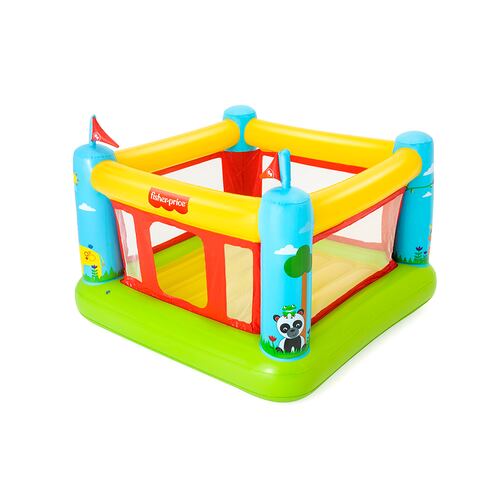 Castillo Inflable Brincolin Infantil Diseño Arcoiris Rainbow + Bomba