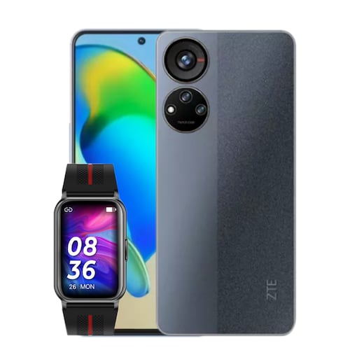 ZTE Axon 40 SE + Smartwhatch Negro