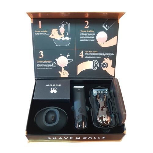 Kit Rasuradora + Rastrillo Hombre Para Ingle