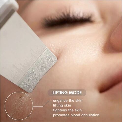 Limpiador Facial Peeling Ultrasónico Portatil 