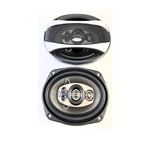 Bocinas Audiobahn 6x9 300 Watts 5 Vias Modelo As6.9i Color Negro
