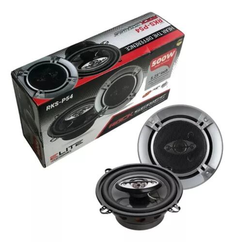 Bocinas Coaxiales Rock Series Rks-P54 180 Watts 5.25 Pulgadas 4 Vías.