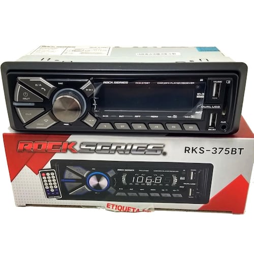 Estéreo 1 Din Rock Series RKS-375BT  MP3 2USB SD AUX BT.