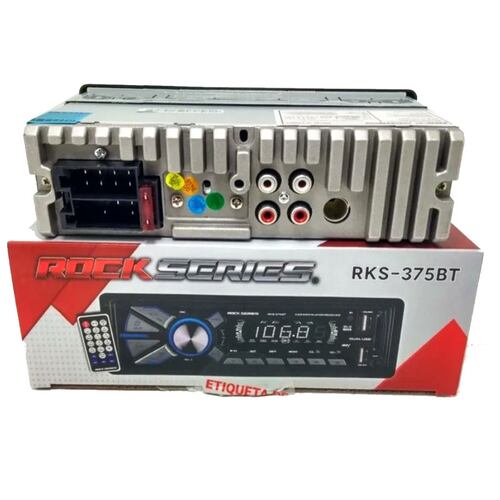 Estéreo 1 Din Rock Series RKS-375BT  MP3 2USB SD AUX BT.