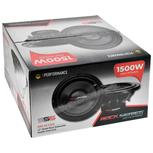 Subwoofer 12" DVC Rock Series RKS-EL1224  4 Ohms 750/1500W