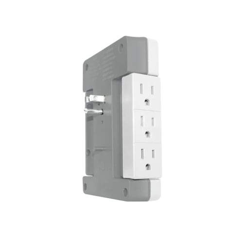 Multicontacto supresor picos KOBLENZ giratorios + USB A y C.
