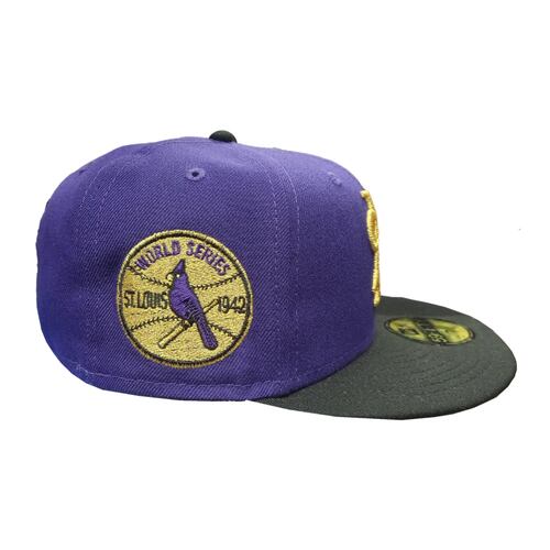 Gorra New Era 59Fifty St. Louis Cardinals World Series 1942 40194542 morado