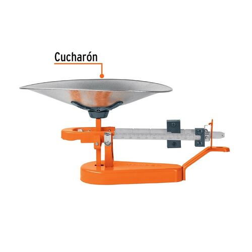 bascula capacidad 5kg mecanica con cucharon, Truper