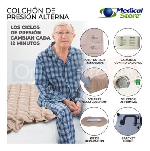 Colchon De Aire Presion Alterna AntiescarasCLASIC01