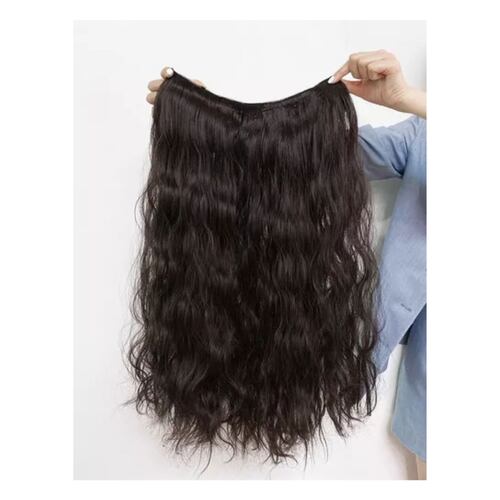 Extensiones De Cabello Cortinas Kanekalon Grapas Marrón negro