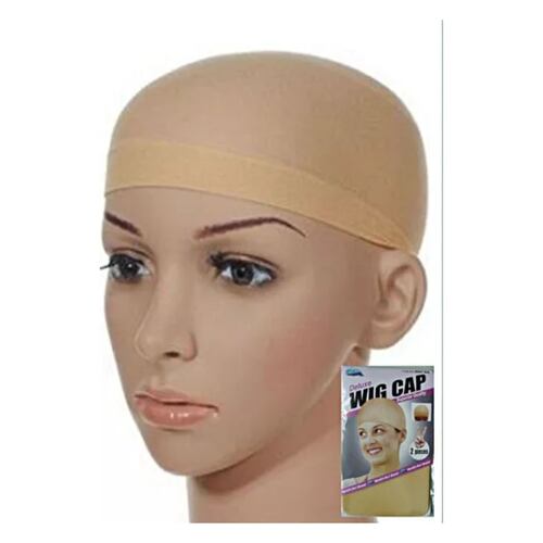 Malla Red Gorro Cofia Cabello Peluca Color Carne 12*2 Piezas BEIGE