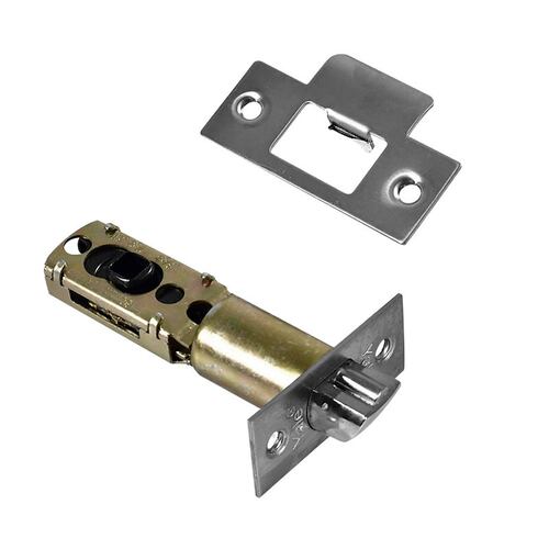 Cerradura Baño Niquel Satinado Llave Puntos Castelli Yale