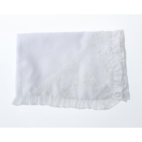 Vestido para Bautizo NIña Blanco 3545 0 a 2 Años.