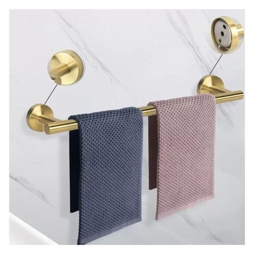 Juego De Accesorios De Baño De Acero Inoxidable Dorado, 5 Pz dorado