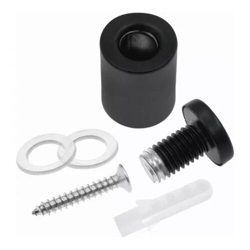 20 Pcs De Chapetones De 25 X 25 Mm Para Montaje De Herrajes negro