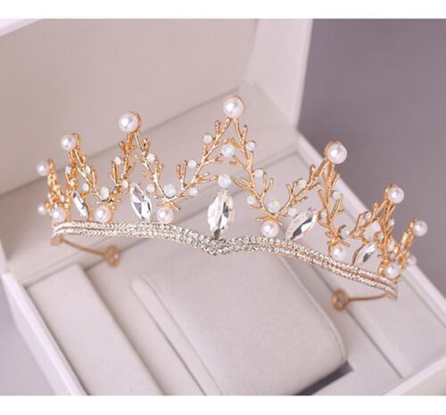Accesorios Para Novias Deademas Mujer Tiara dorado