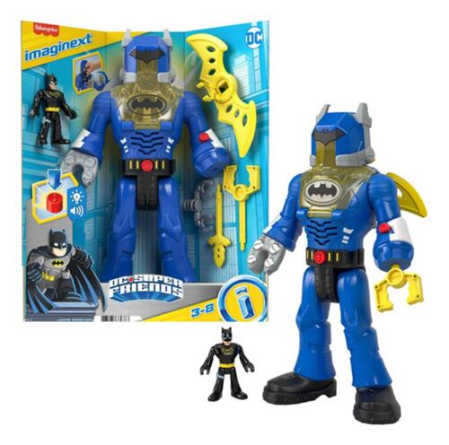 Imaginext Figura De Acción Batman Insider & Exo Traje azul