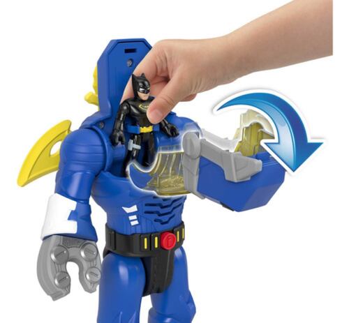 Imaginext Figura De Acción Batman Insider & Exo Traje azul