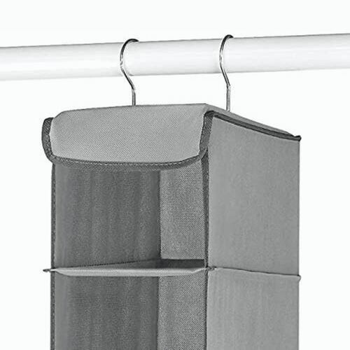 10 Pisos Zapatero Organizador Colgante Para Zapatos Y Ropa NEGRO