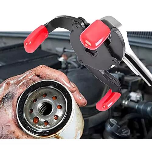 Llave Quita Filtro Aceite Ajustable Universal 3 Mordazas
