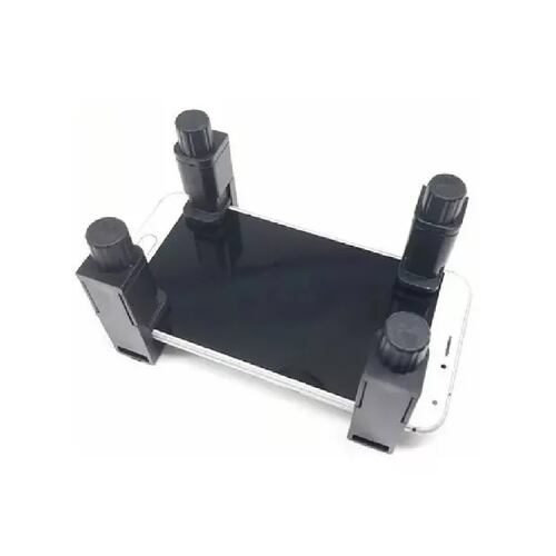 Kit 4 Pinzas Plastico Pantalla Celular Clip Sujetadora Prensa Negro