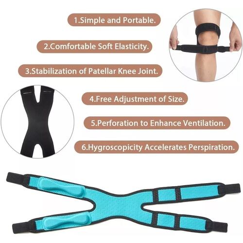 Rodillera Ajustable Para La Rodilla Soporte Para Deportes
