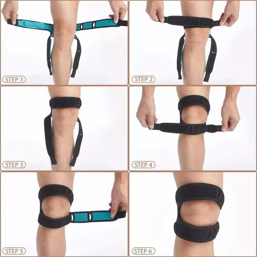 Rodillera Ajustable Para La Rodilla Soporte Para Deportes
