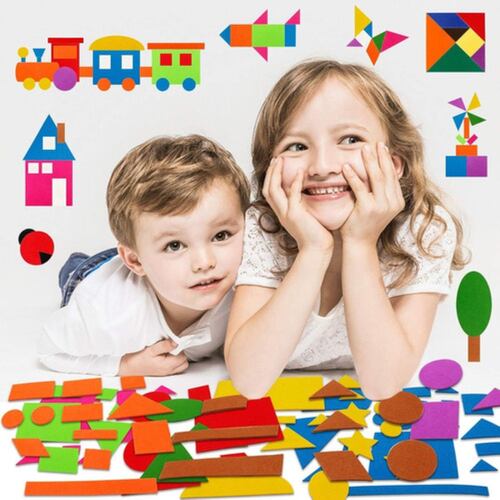 Juguete Tablero Rompecabezas De Formas Para Niños AZUL
