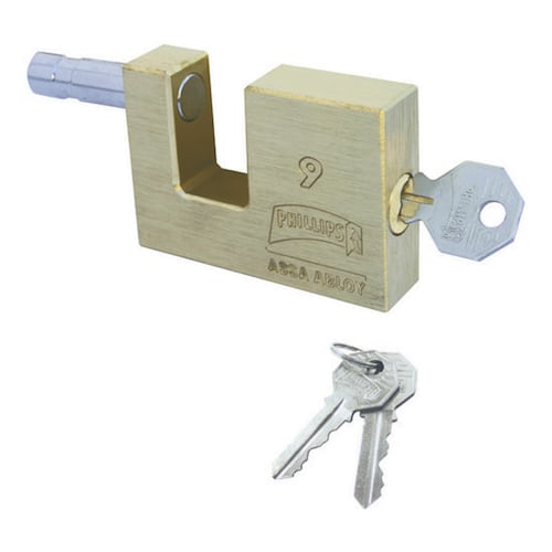 Candado Cortina Laton 71Mm Phillips