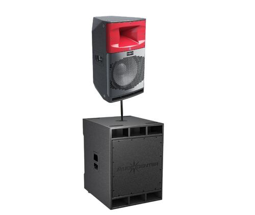 Bafle Activo 15" 2000w Sa315 y Subwoofer Amplificado SA3118 2000w Audiocenter