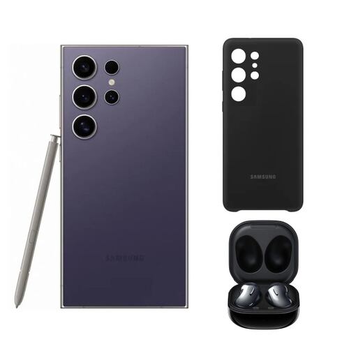 Samsung Galaxy S24 Ultra Morado 512GB Reacondicionado +Funda + audífonos .