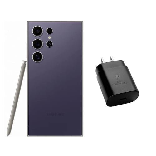 Samsung Galaxy S24 Ultra Morado 512GB Reacondicionado + Cubo Carga Rápida .