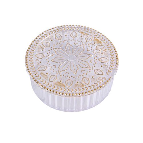 Alhajero Redondo Transparente Set 12 Piezas Selanusa