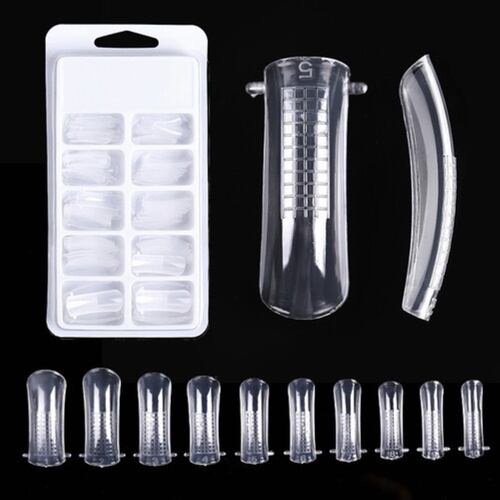 Kit Uñas De Polygel Acrílico 15 Pzas Poligel Con Lámpara