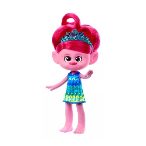 Trolls Muñeca Poppy Clásica rosa 