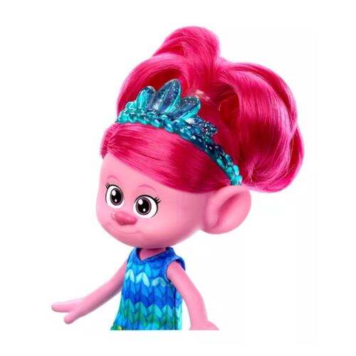 Trolls Muñeca Poppy Clásica rosa 