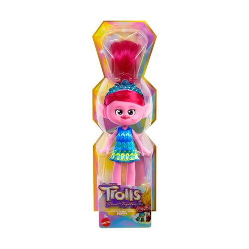 Trolls Muñeca Poppy Clásica rosa 