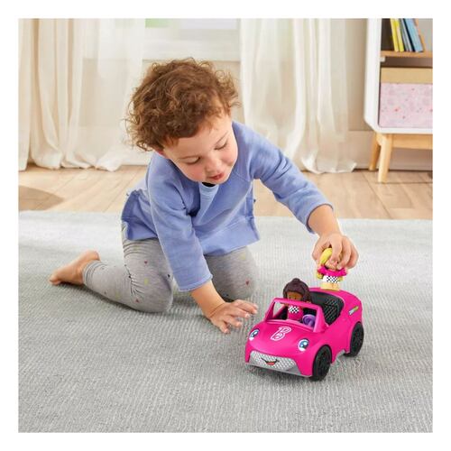 Fisher-price Figura De Juguete Mi Primer Convertible Barbie  rosa 
