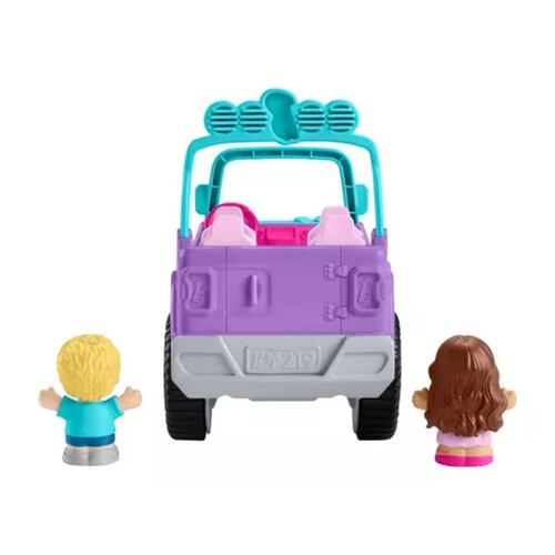 Fisher-price Lp Set De Juego Tu Primer Jeep De Barbie morado