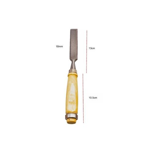 Juego Cincel Formon Gubia Carpintero Tallado Madera 4pzs