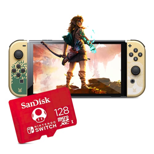 Nintendo Switch Oled 64GB The Legend of Zelda Tears of The Kingdom Edition .